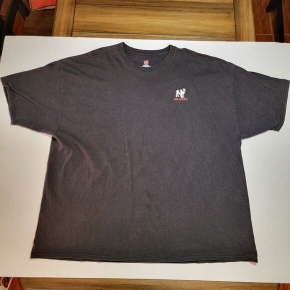 Hanes Big Dogs Graphic SS Tee "Born To Save Lives" Black - Size 4XL - Picture 4 of 5